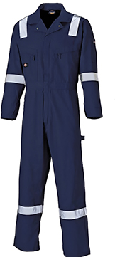Coverall  Dark Blue with Reflecting Stripes
