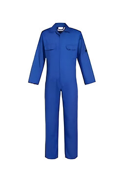 Coverall  Petro Blue  poly cotton