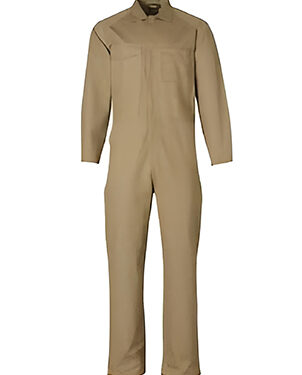 Coverall  Khaki poly cotton