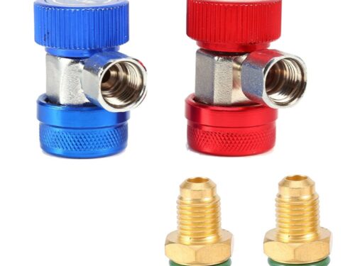 Auto A/C Swivel Adapter with HP Quick Coupler ¼”