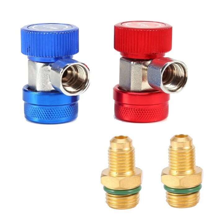 Auto A/C Swivel Adapter with HP Quick Coupler ¼”