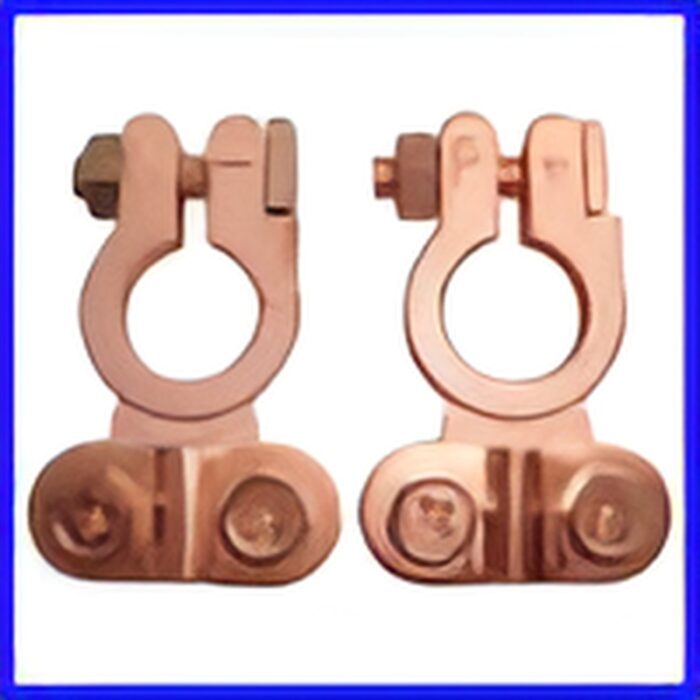 Battery Terminal Zinc, Red Copper Plated 18mm