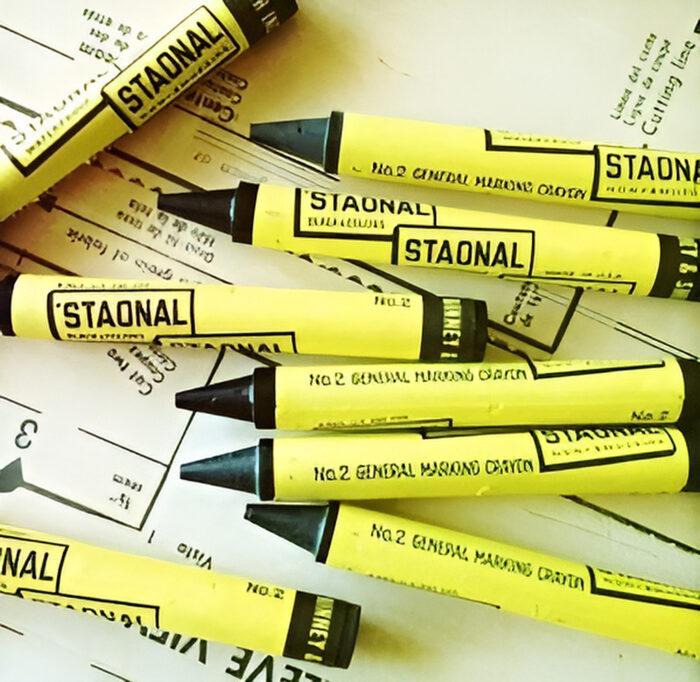Marking Crayon Green