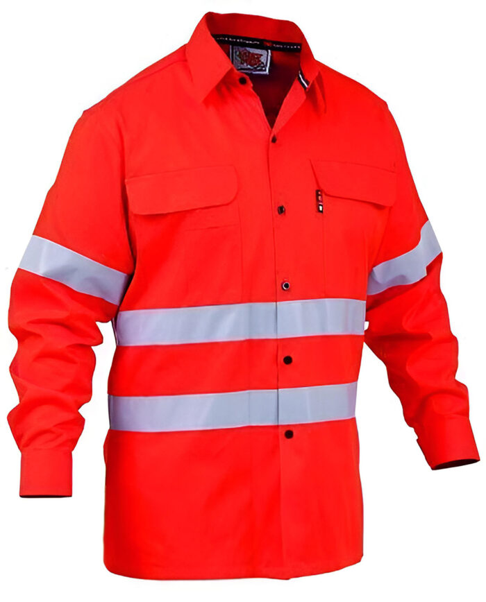 Pant & Shirt  Orange with Reflective Stripes