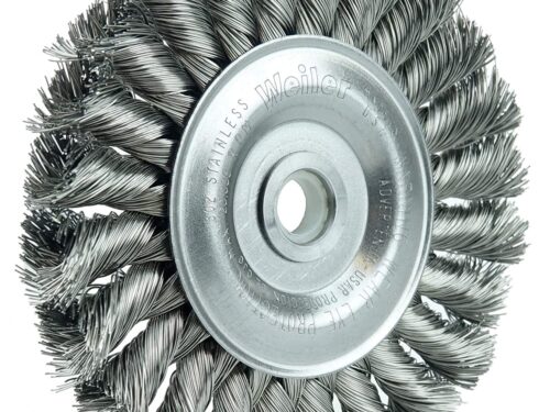 Standard Twist Wire Wheel 3”  0.14, ½” – ⅜” AH