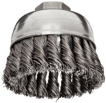 Single Row Wire Cup Brush 3½” 023, M14x2.0