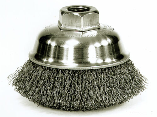 Crimped Wire Cup Brush 3” 014, M14x2.0