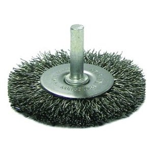 Radial Wire Wheel 2” .008, 6mm Shank