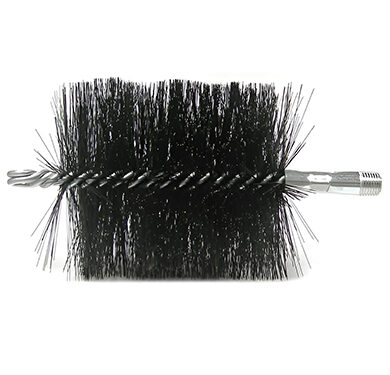 Double Spiral Flue Brush .012 Steel Fill  4”