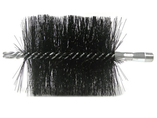 Double Spiral Flue Brush .012 Steel Fill  6”