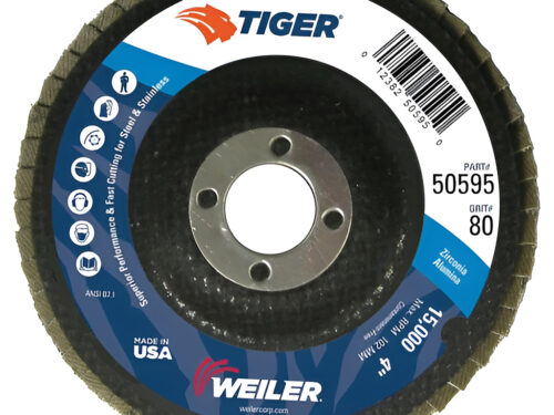 Flapper Wheel 4”  Grit 80