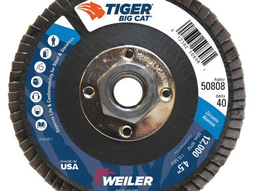 Flapper Wheel 4½”  Grit 40