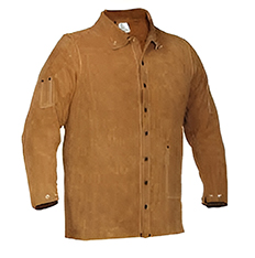 Welding Jacket leather  Brown HD