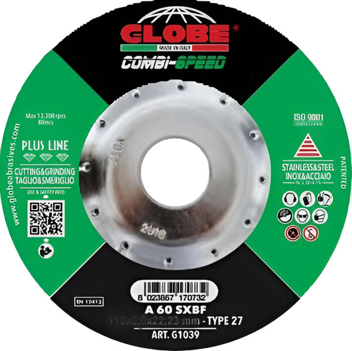 Globe Stone Cutting  Disc  115 x 3.2 x 22.2