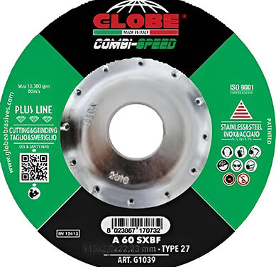 Globe Stone Cutting  Disc  230 x 3.2 x 22.2