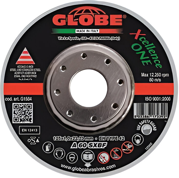 Globe SS Cutting Disc  125 x 3.2 x 22.2