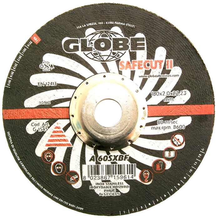 Globe SS  Cutting Disc  178 x 3.2 x 22.2
