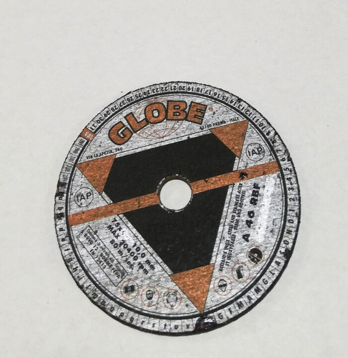 Globe SS Cutting Disc  75 x 4.0 x 9.52