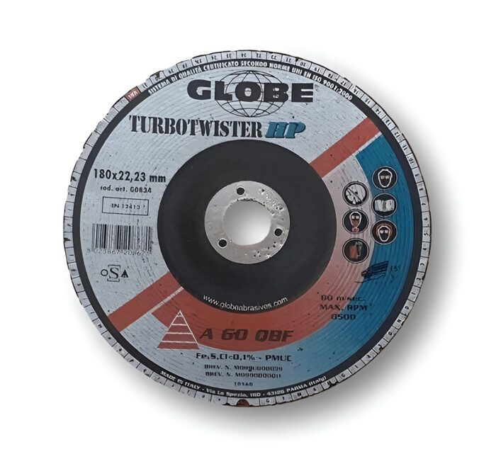 Globe Turbo Twister 7”  180 x 22.2 A60Q