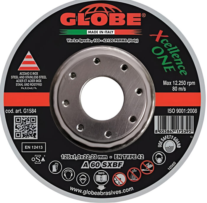 Globe CS Cutting Disc 125 x 3.2 x 22.2