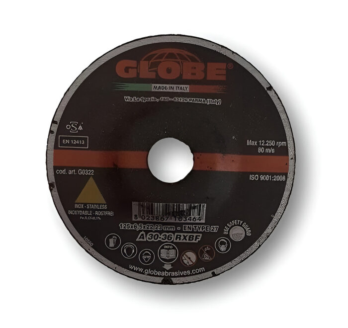 Globe CS Grinding Disc  115 x 6.5 x 22.2