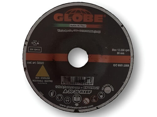 Globe CS Grinding Disc  125 x 6.5 x 22.2