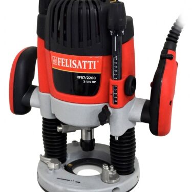 Router 2200W/8000-21000 rpm/grip 8/12mm/0-67mm constant speed